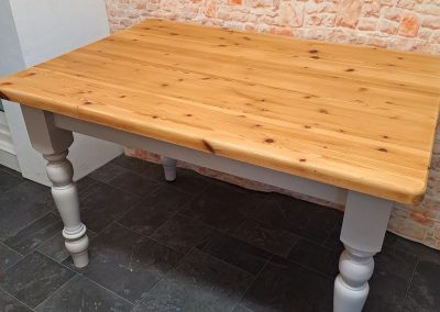 Pine dining table