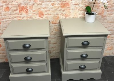 Pair of bedside drawers